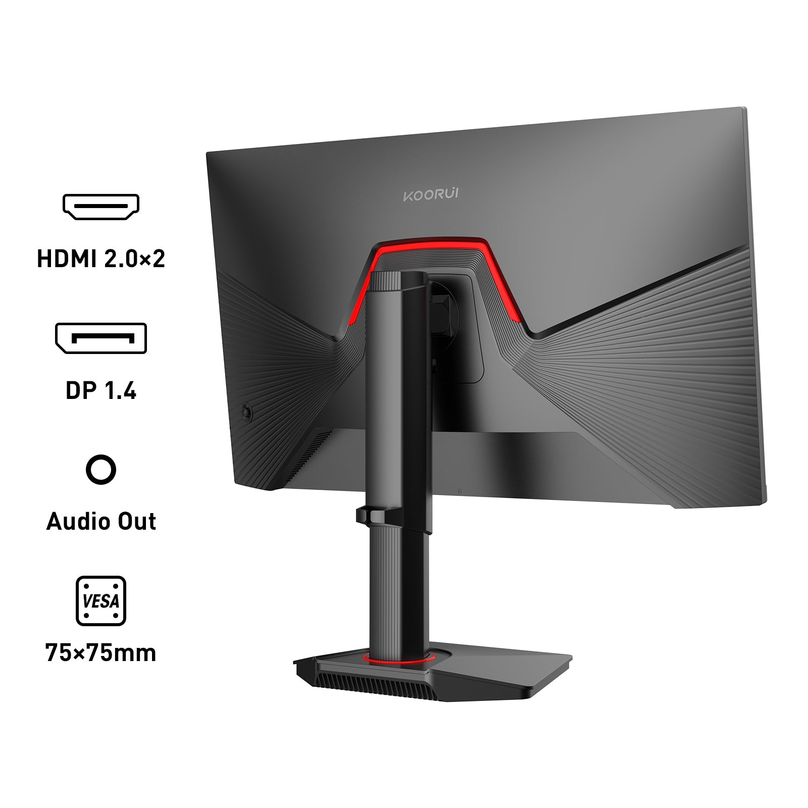 KOORUI G2721E 27-Zoll IPS QHD 320Hz Gaming-Monitor