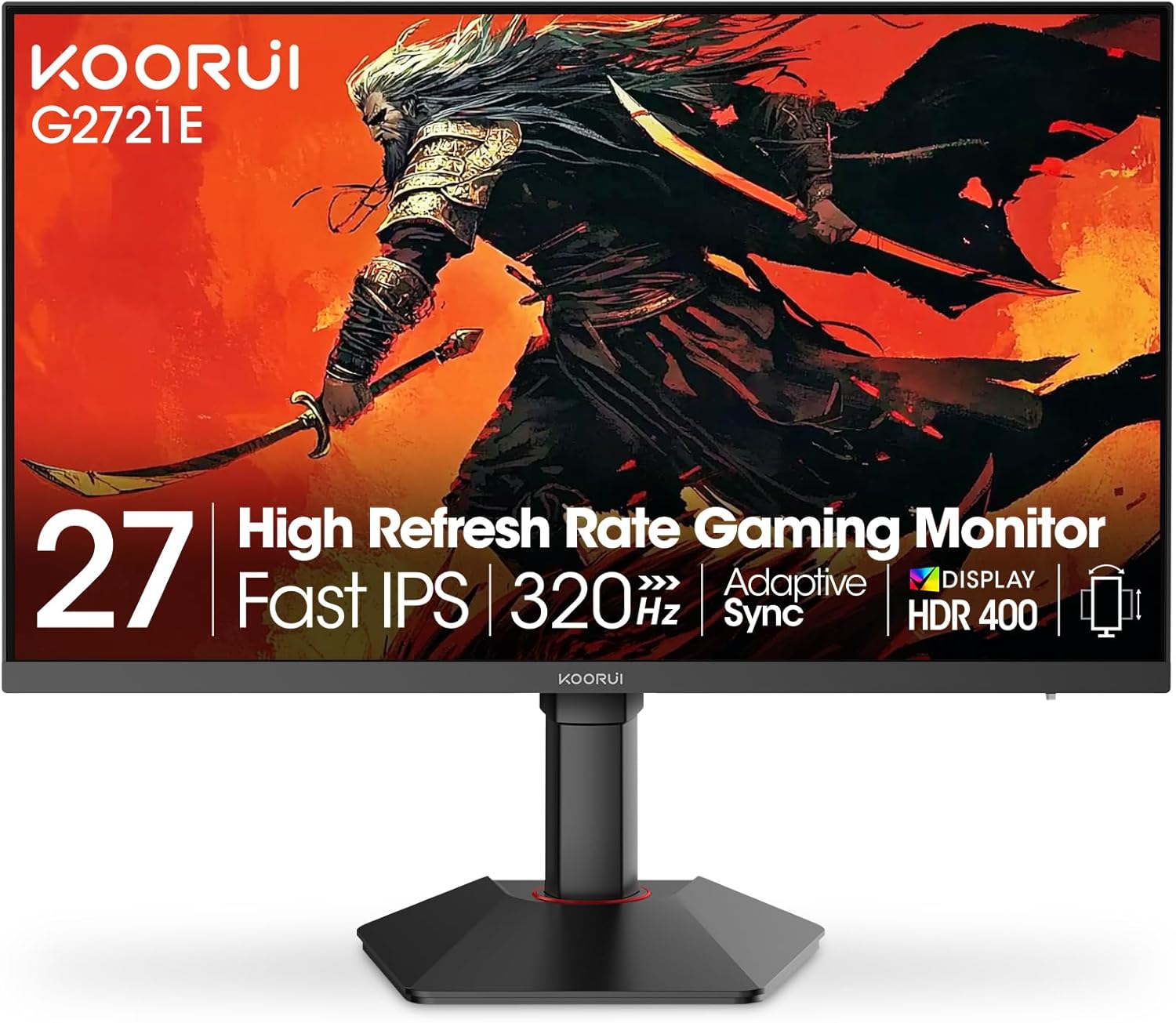 KOORUI G2721E 27-Zoll IPS QHD 320Hz Gaming-Monitor
