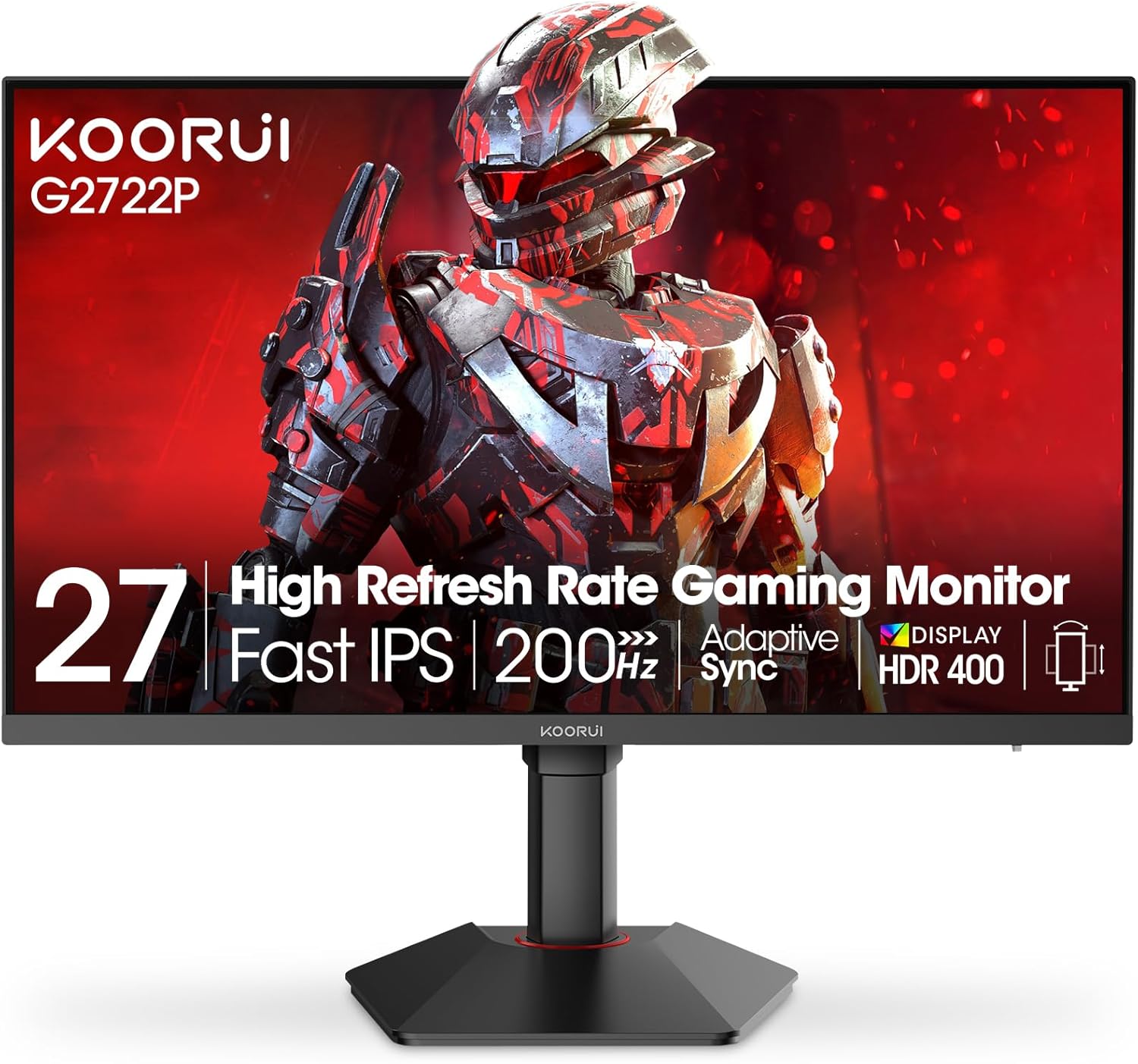 KOORUI G2722P 27-Zoll IPS QHD 200Hz Gaming-Monitor