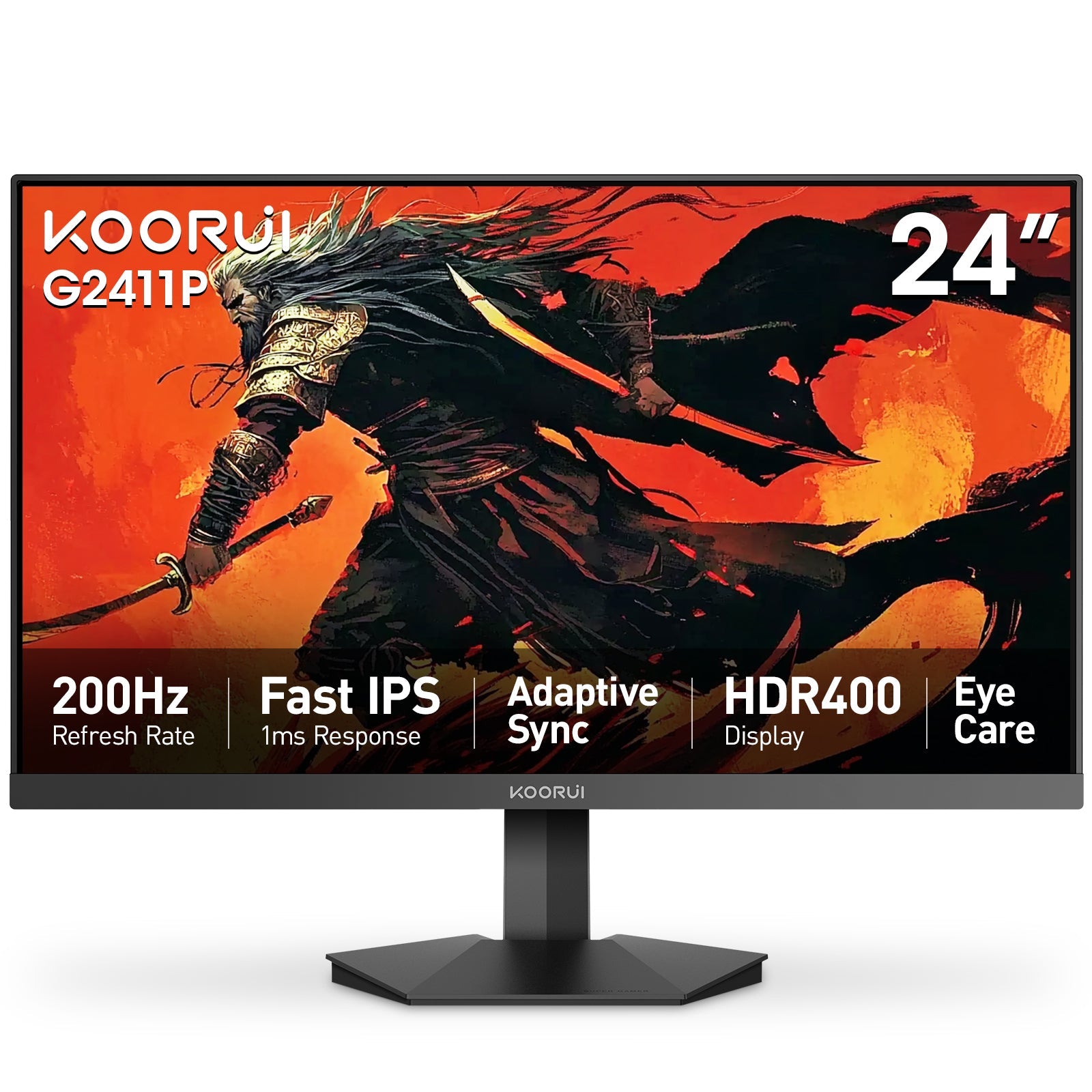 KOORUI G2411P 24-Zoll IPS FHD 200Hz Gaming-Monitor