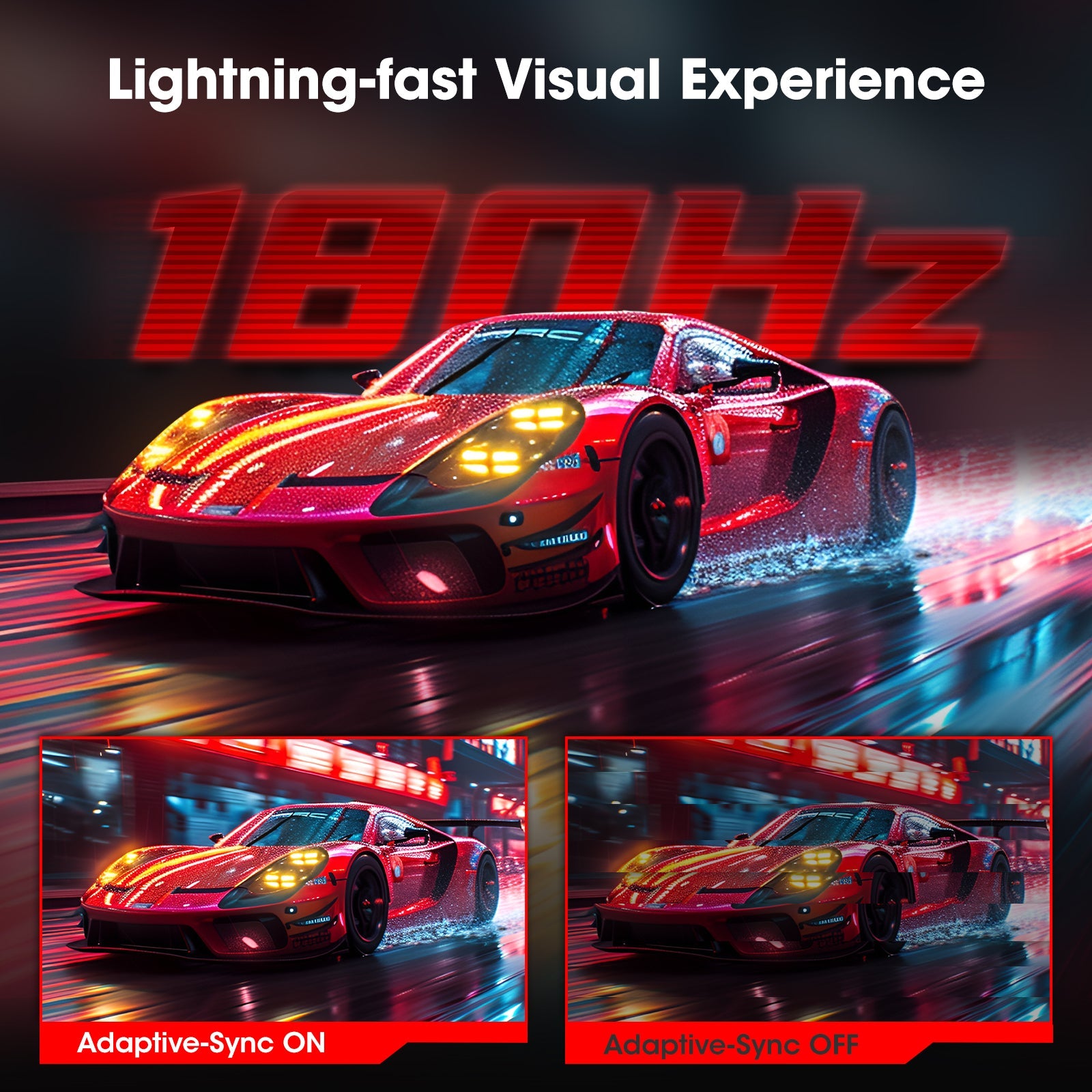 KOORUI 27E6QCA 27-Zoll VA QHD 180Hz Curved Gaming-Monitor