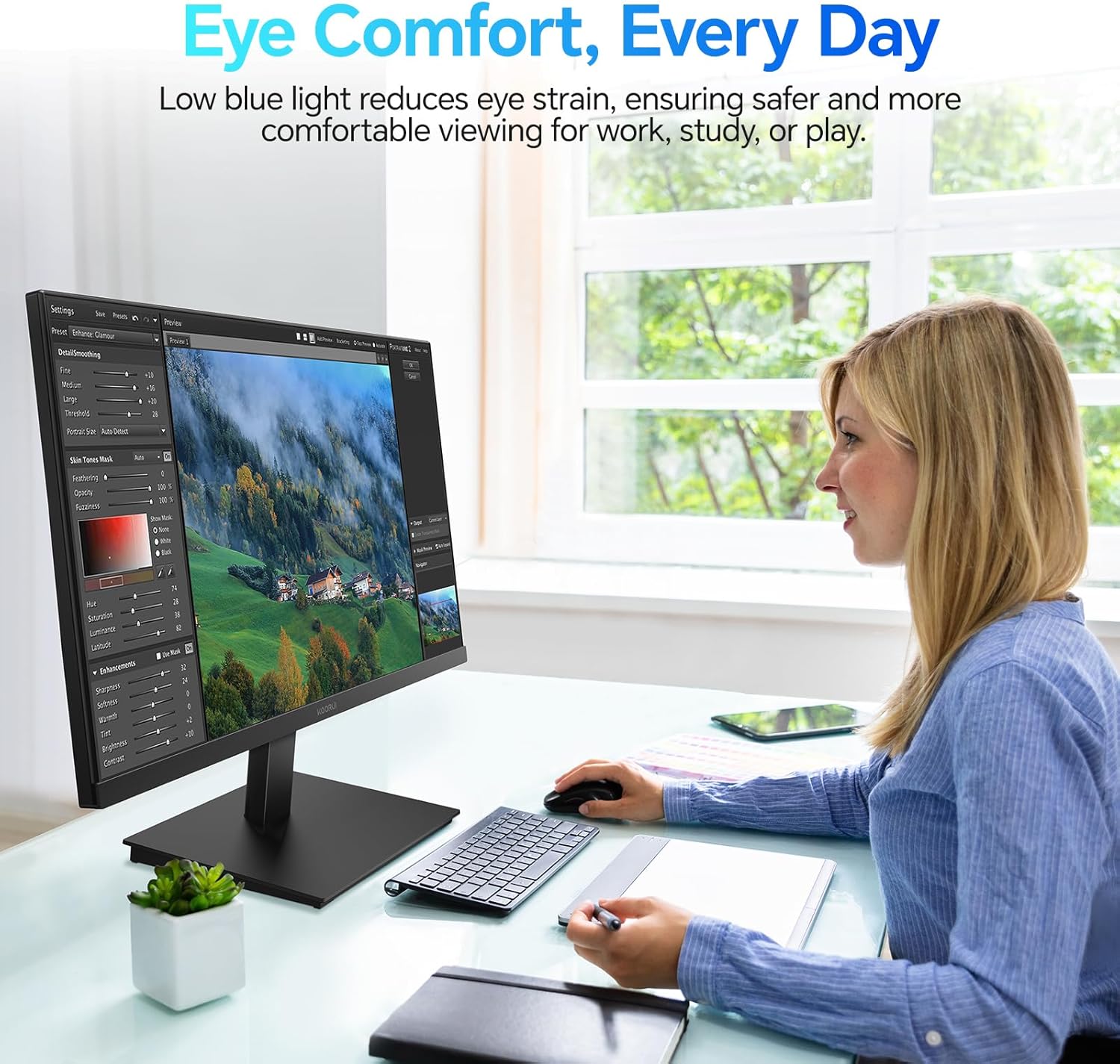KOORUI E2412F 24-Zoll VA FHD 100Hz Business-Monitor