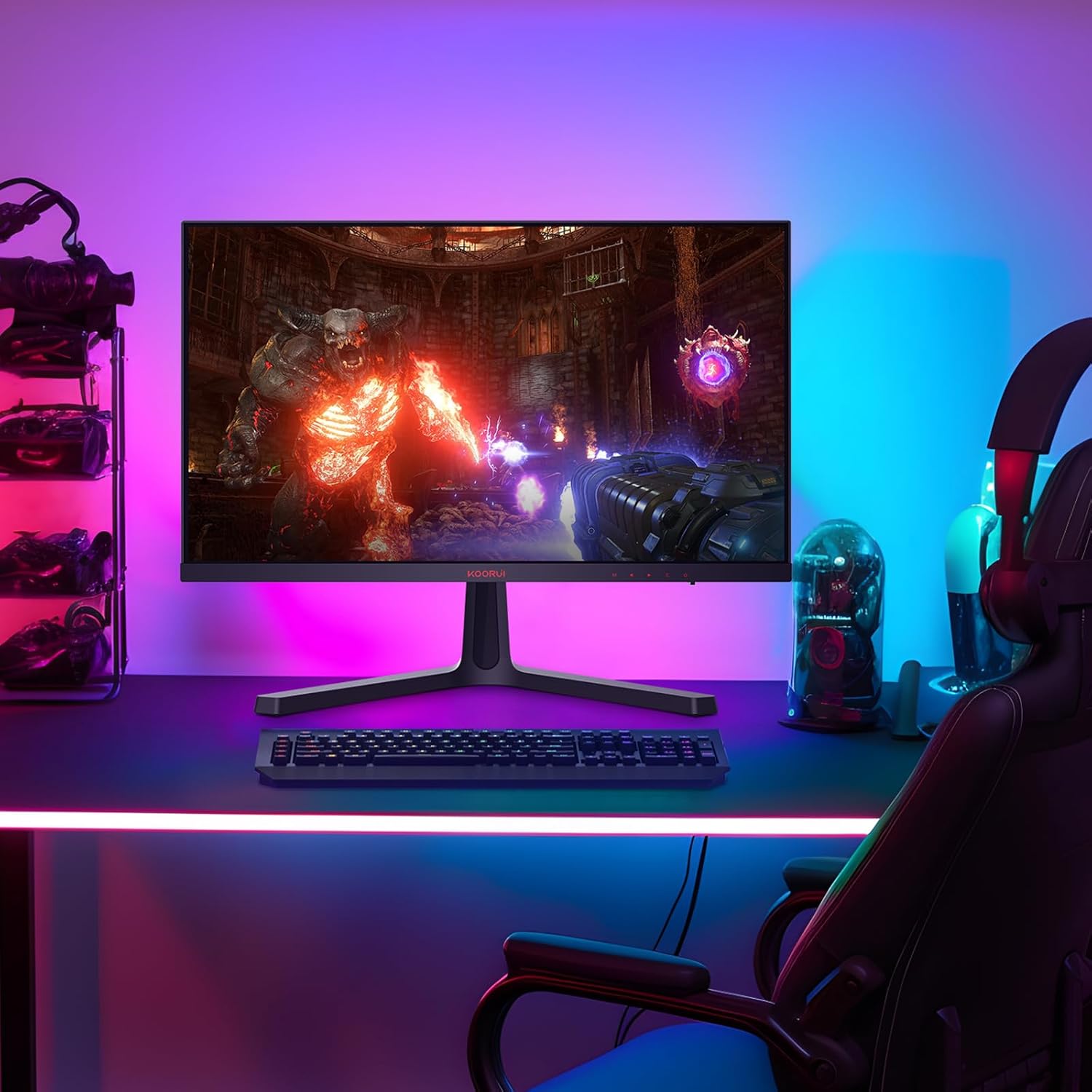 KOORUI 24E4 24 Zoll VA FHD 165Hz Gaming-Monitor