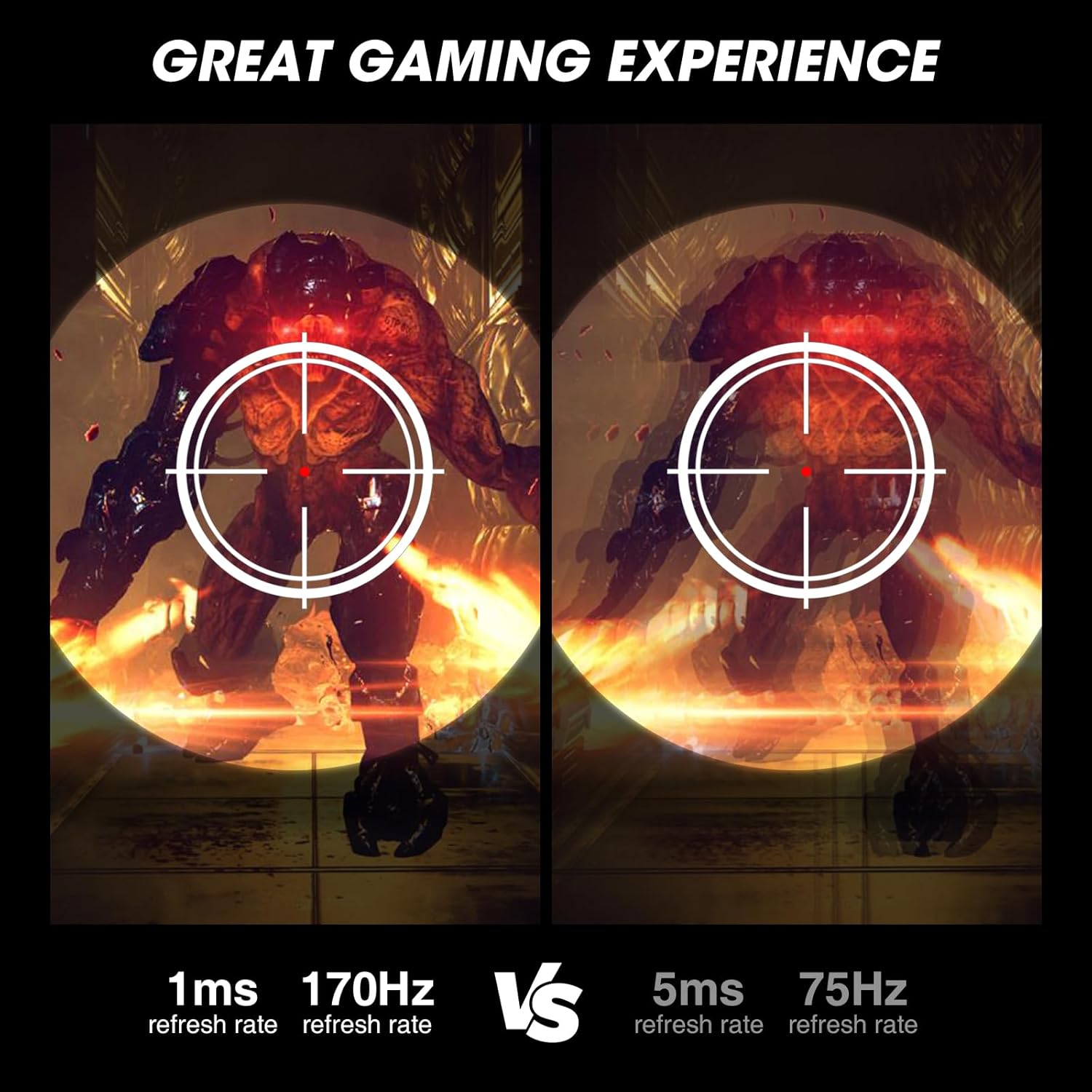 KOORUI GN07 27-Zoll IPS QHD 170Hz Gaming-Monitor