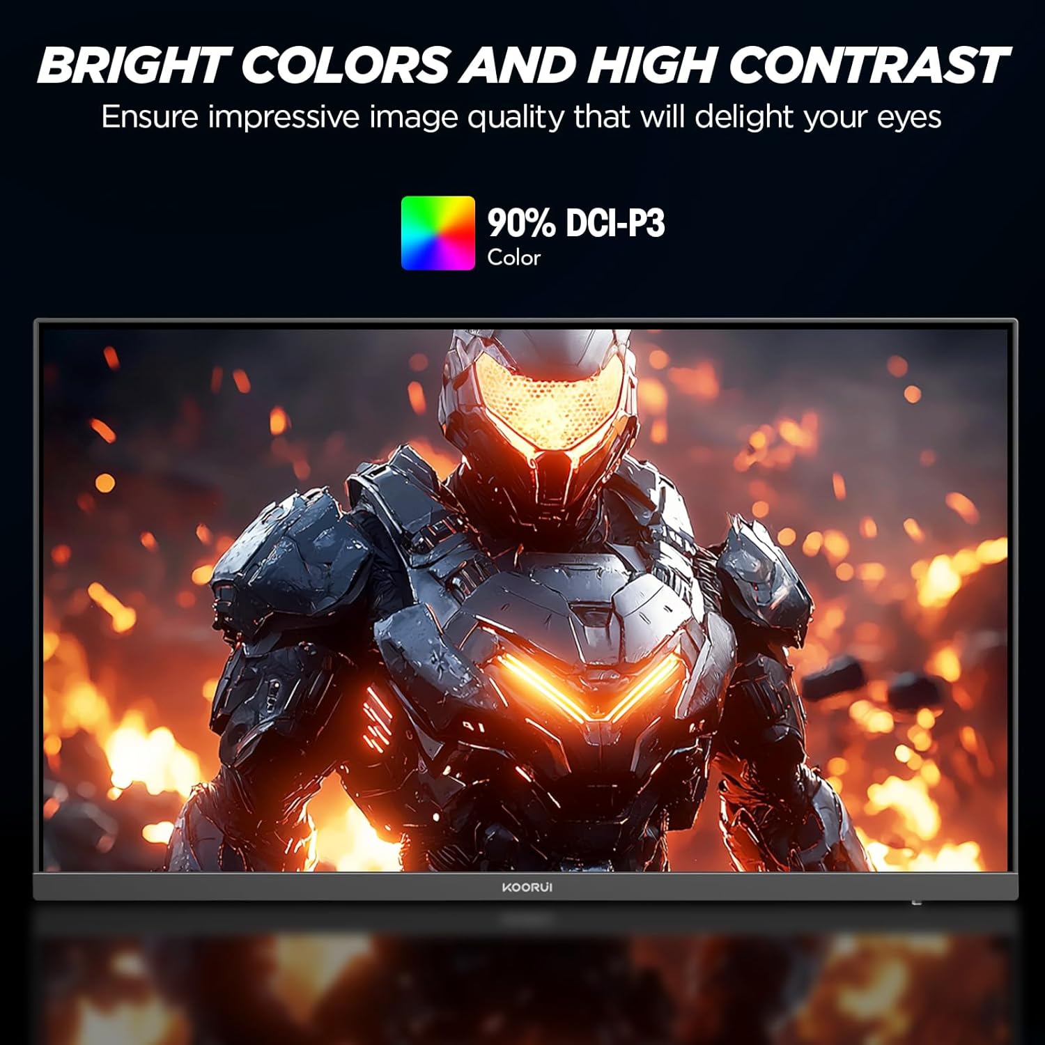 KOORUI G2711P 27-Zoll IPS FHD 200Hz Gaming-Monitor