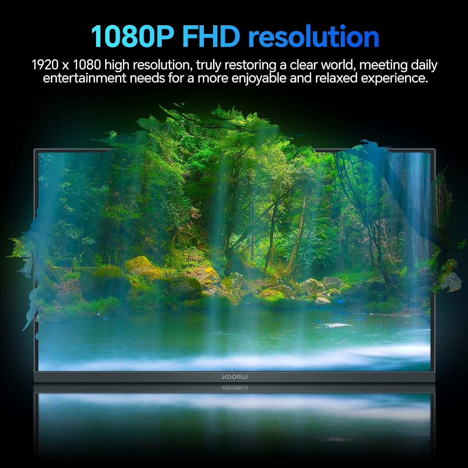 KOORUI E2411H 24-Zoll IPS FHD 120Hz Business Monitor