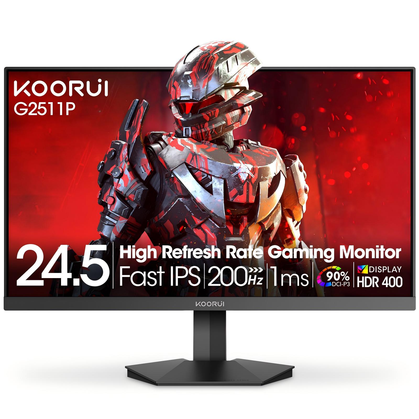 KOORUI G2511P 25-Zoll IPS FHD 200Hz Gaming-Monitor