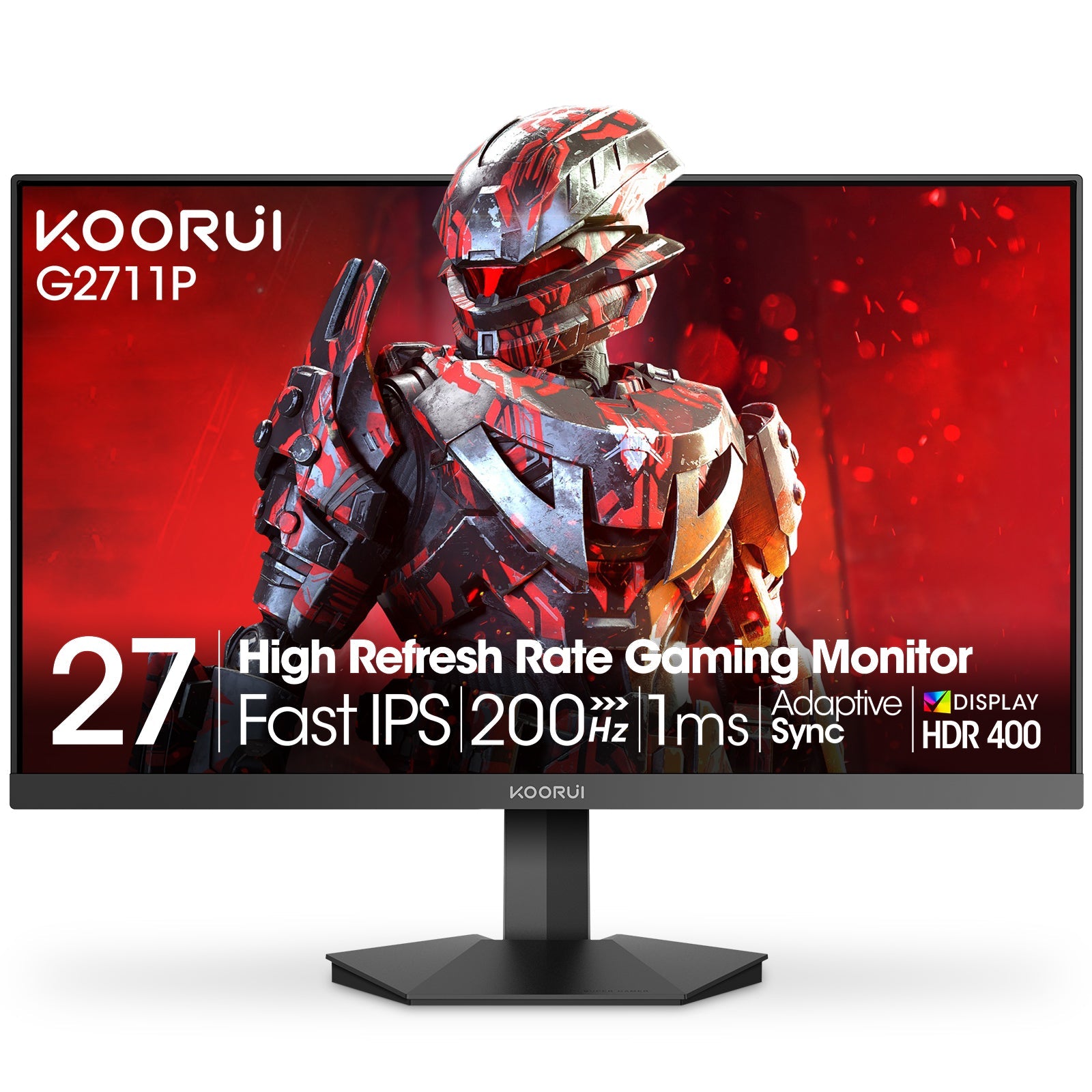 KOORUI G2711P 27-Zoll IPS FHD 200Hz Gaming-Monitor
