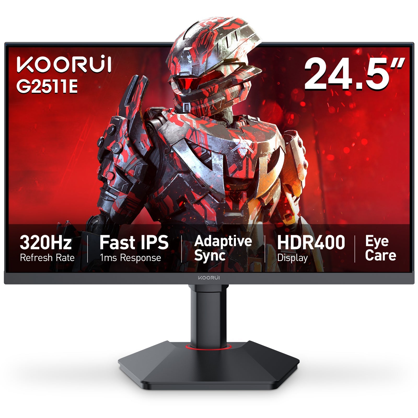 KOORUI G2511E 25-Zoll IPS FHD 320Hz Gaming-Monitor