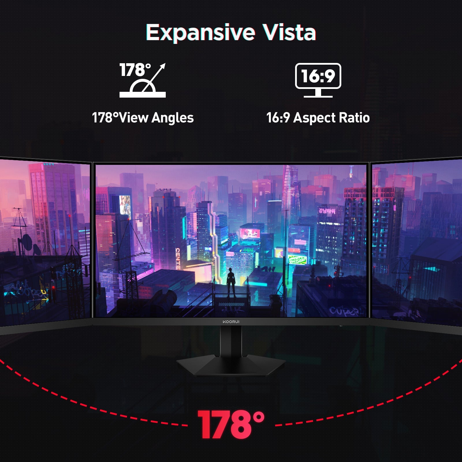 KOORUI G2721P 27-Zoll IPS QHD 200Hz Gaming-Monitor