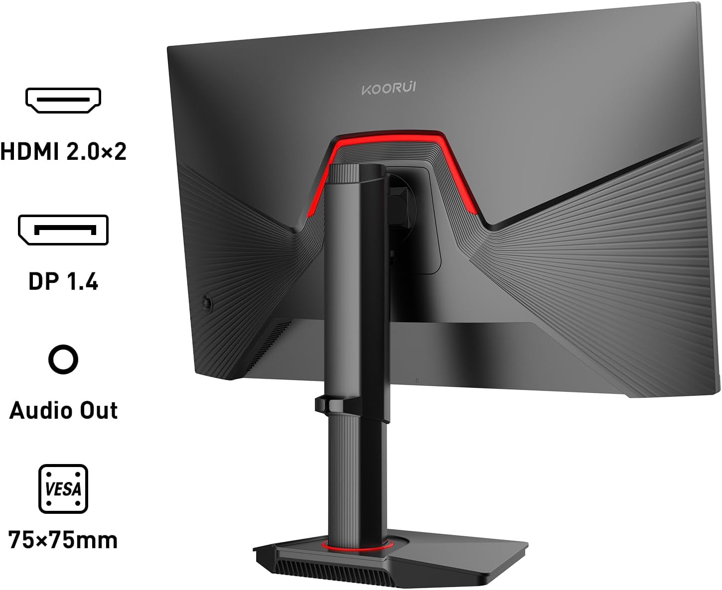 KOORUI G2722P 27-Zoll IPS QHD 200Hz Gaming-Monitor