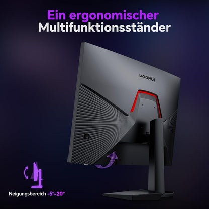 KOORUI 27 Zoll Gaming Monitor 235Hz WQHD IPS 1ms HDR400 HDMI 2.0x2/DP 1.4