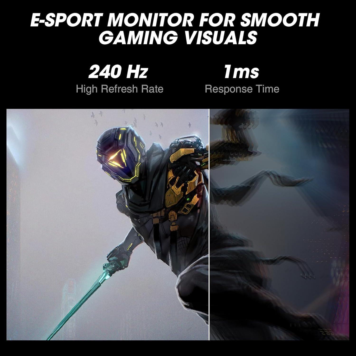 KOORUI GN02 27-Zoll VA FHD 240Hz Gaming-Monitor