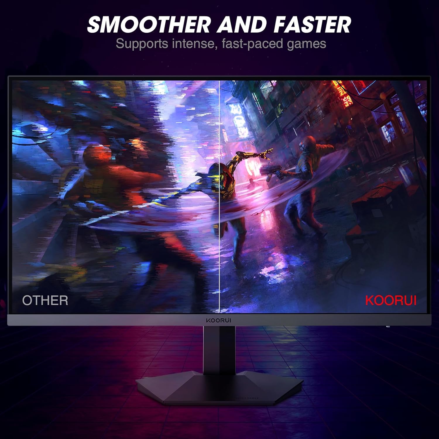 KOORUI 24E3 24-Zoll IPS FHD 165Hz Gaming-Monitor