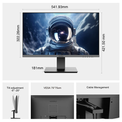KOORUI P02 24 Zoll IPS FHD 100Hz Business-Monitor