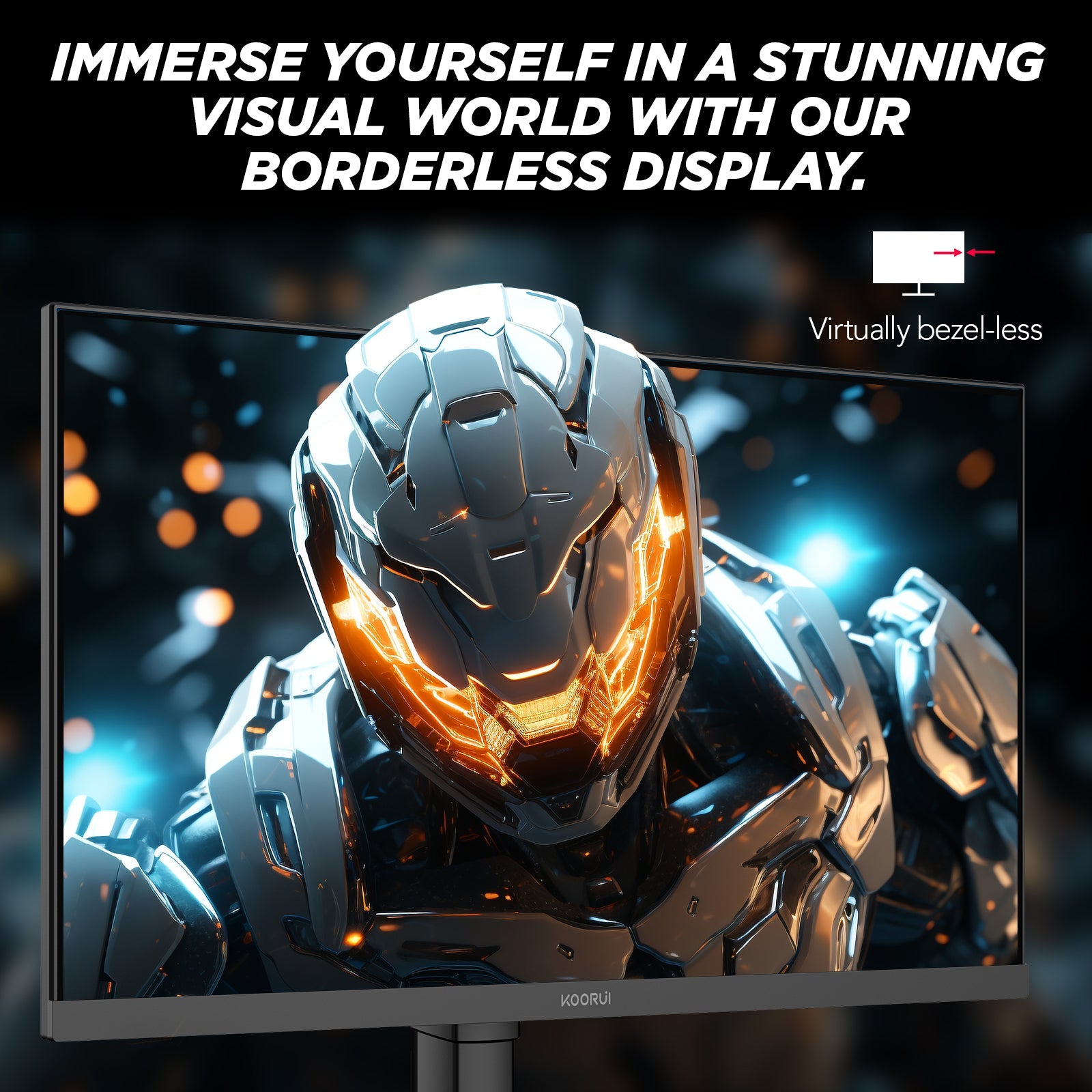 KOORUI G2511E 25-Zoll IPS FHD 320Hz Gaming-Monitor