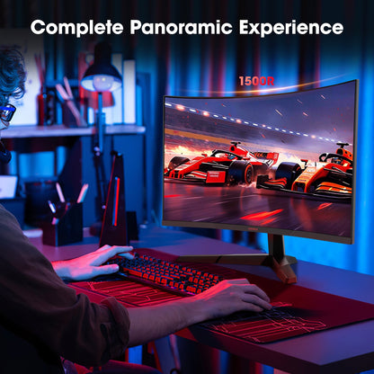 KOORUI 27E6QCA 27-Zoll VA QHD 180Hz Curved Gaming-Monitor