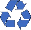 Symbol für Wiederverwendung und Recycling